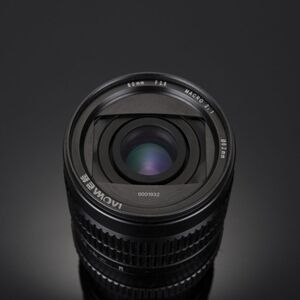 Laowa 60mm 2x ultra macro zoom lens with a LA-EA3 adapter for Sony full frame E